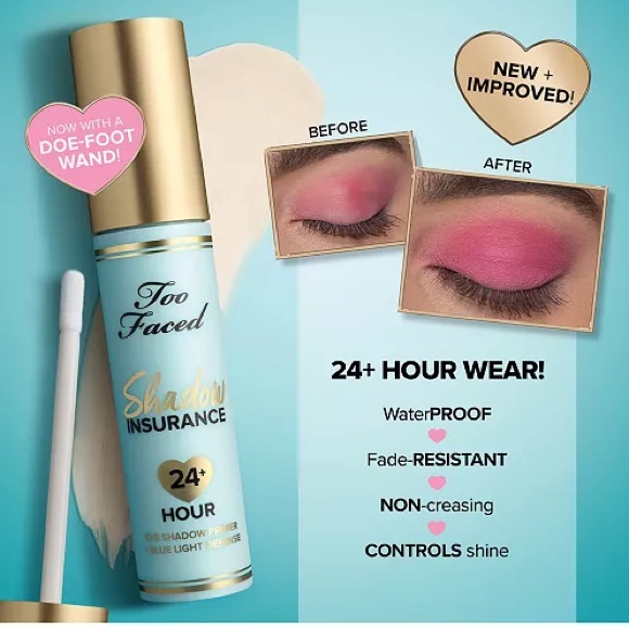 Too Faced Shadow Insurance Eye Shadow Primer + Blue Light Defense - Picture 3 of 6